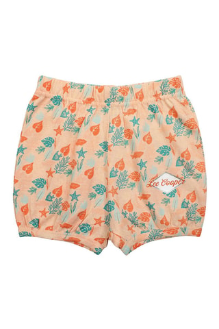 T-shirt e calções - Coral