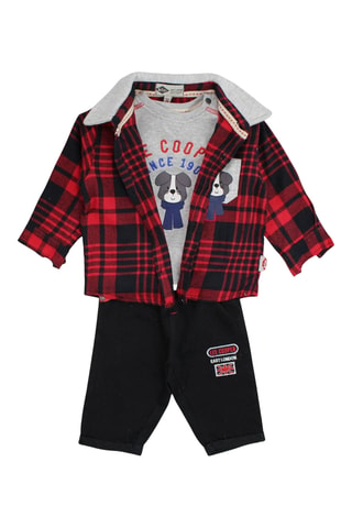 Conjunto 3 peças - Vermelho