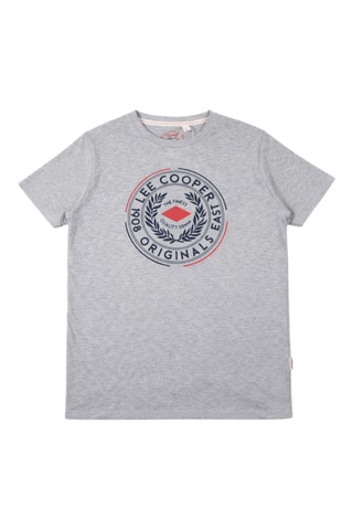 T-shirt - Lee Cooper - Cinzento