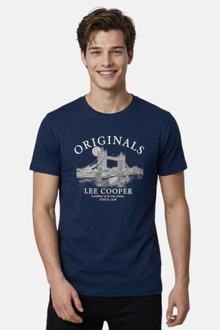 T-shirt - Azul-marinho