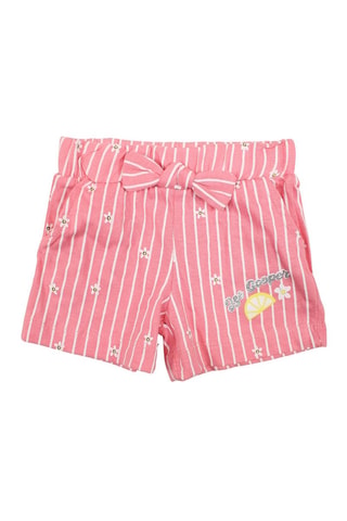 T-shirt e calções - Rosa