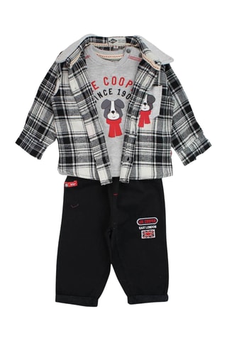 Conjunto 3 peças - Cinzento