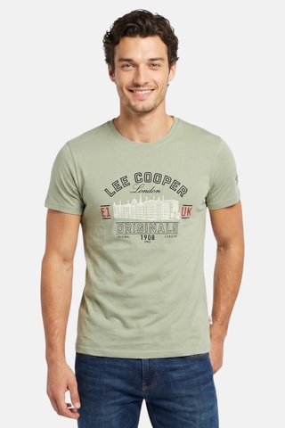 T-shirt - Lee Cooper - Verde