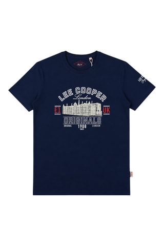T-shirt - Lee Cooper - Azul-marinho