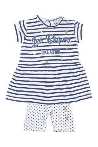 Vestido e calças - Azul-marinho