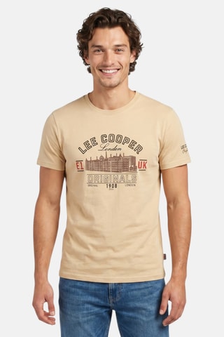T-shirt - Lee Cooper - Bege