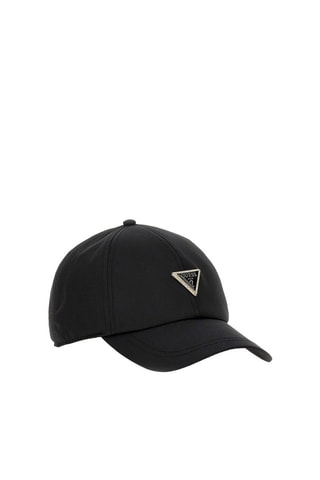 Gorra de béisbol - Negro y plateado