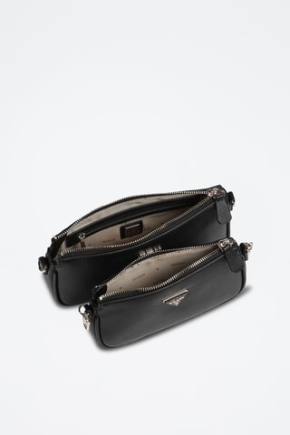 Bandolera y bolso de mano Noelle - Negro