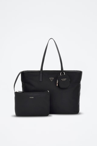 Bolso shopper y bolso de mano - Negro