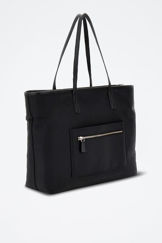 Bolso shopper y bolso de mano - Negro