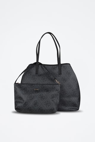 Bolso shopper y bolso de mano Victtoria - Negro