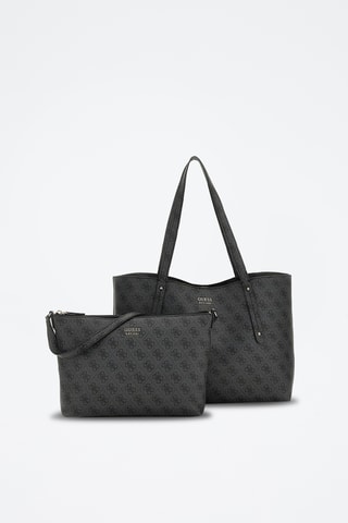 Bolso shopper y bandolera Brenton - Negro