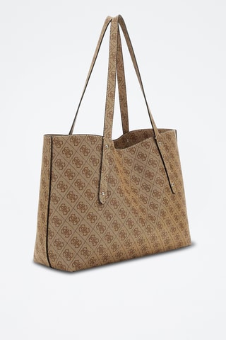Bolso shopper y bandolera Brenton - Marrón