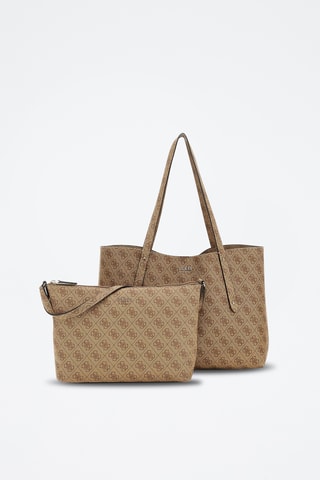 Bolso shopper y bandolera Brenton - Marrón