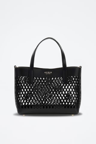 Bolso shopper y bandolera Letty - Negro