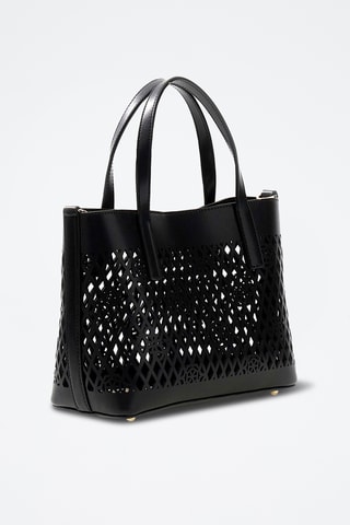 Bolso shopper y bandolera Letty - Negro