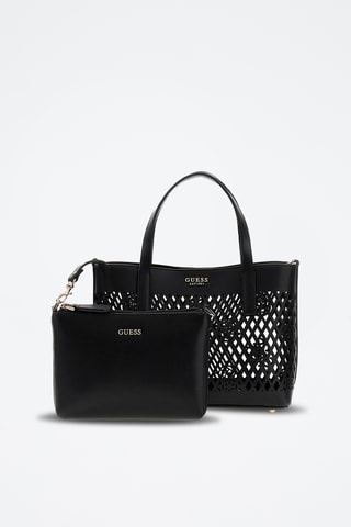 Bolso shopper y bandolera Letty - Negro