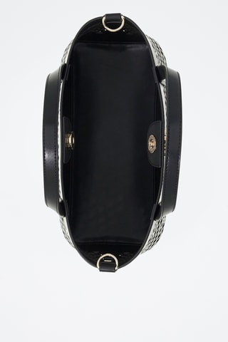 Bolso shopper y bandolera Letty - Negro