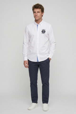 Chemise regular - Blanc