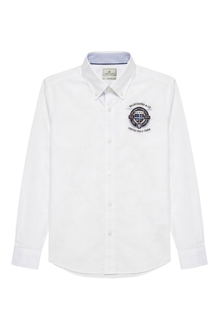 Chemise regular - Blanc
