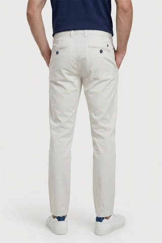 Chino regular - Blanc
