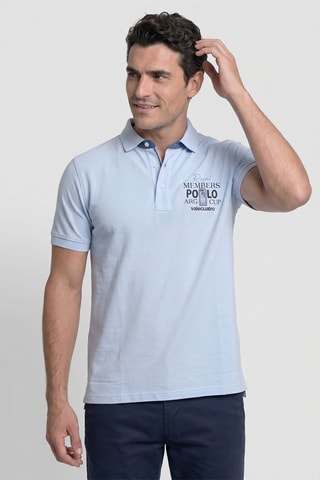 Polo regular - Bleu