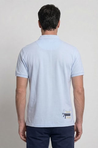 Polo regular - Bleu