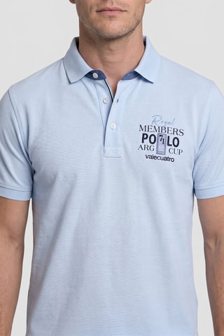 Polo regular - Bleu