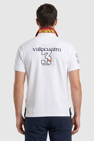Polo regular - Blanc