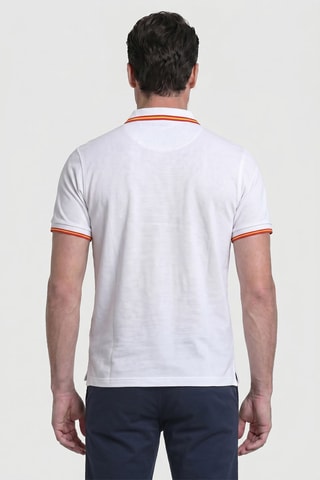 Polo regular - Blanc