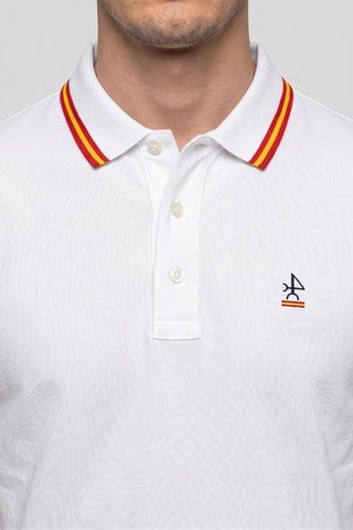 Polo regular - Blanc
