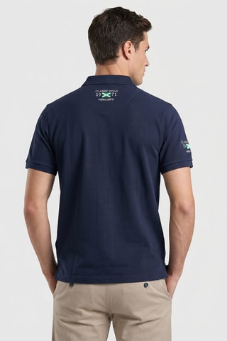 Polo regular - Bleu