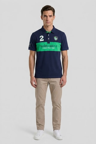Polo regular - Bleu