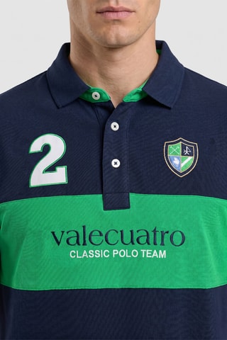 Polo regular - Bleu