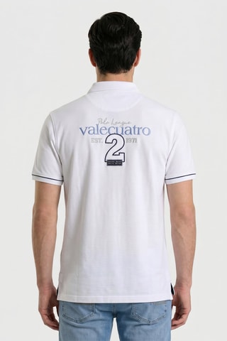Polo regular - Blanc