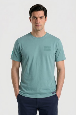 T-shirt regular - Vert