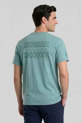 T-shirt regular - Vert