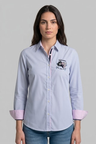Chemise regular - Bleu