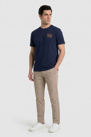 T-shirt regular - Bleu