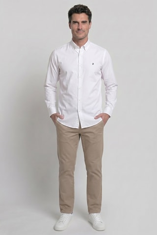 Chemise regular - Blanc