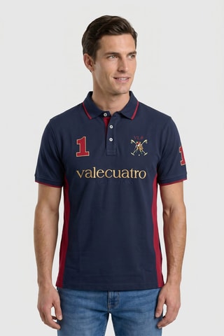 Polo regular - Bleu