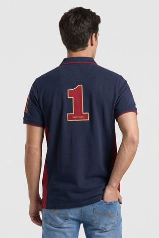 Polo regular - Bleu