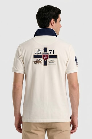 Polo regular - Blanc