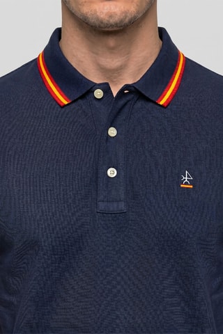 Polo regular - Bleu