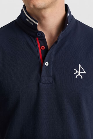 Polo regular - Bleu