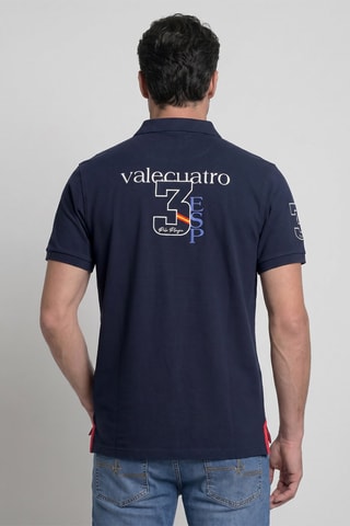 Polo regular - Bleu