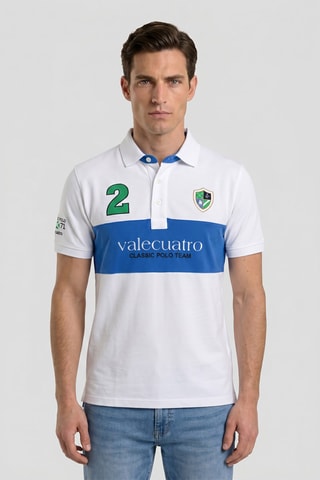 Polo regular - Blanc