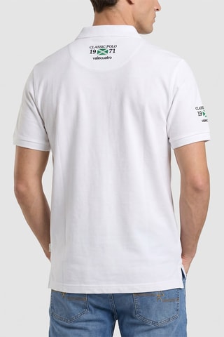 Polo regular - Blanc