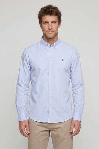 Chemise regular - Bleu