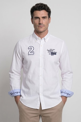 Chemise regular - Blanc
